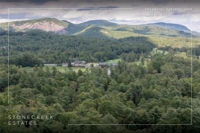 This homesite offers a rare blend of mountain scenery and on The Country Club of Sapphire Valley in North Carolina - for sale on GolfHomes.com, golf home, golf lot