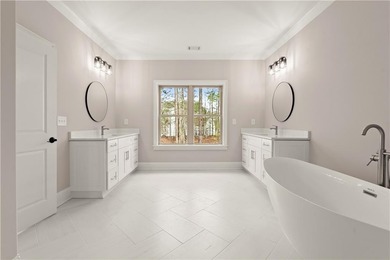 Welcome to your dream home in the prestigious Overlook at Sixes on Bridgemill Golf Club in Georgia - for sale on GolfHomes.com, golf home, golf lot