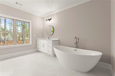 Welcome to your dream home in the prestigious Overlook at Sixes on Bridgemill Golf Club in Georgia - for sale on GolfHomes.com, golf home, golf lot