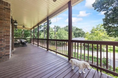 Discover this stunning European estate spanning three levels in on Holiday Island Golf Course in Arkansas - for sale on GolfHomes.com, golf home, golf lot