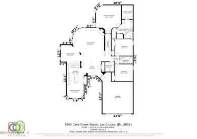 $2500 Buyer Credit! Ready for space inside and out? This is it! on Sonoma Ranch Golf Course in New Mexico - for sale on GolfHomes.com, golf home, golf lot