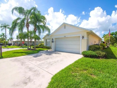 Low monthly land lease $610 in vibrant 55+ community.  Full on Spanish Lakes Fairways in Florida - for sale on GolfHomes.com, golf home, golf lot