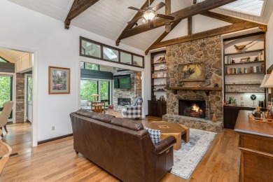 Enjoy spectacular views from nearly every room in this beautiful on Burlingame Country Club in North Carolina - for sale on GolfHomes.com, golf home, golf lot