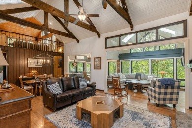 Enjoy spectacular views from nearly every room in this beautiful on Burlingame Country Club in North Carolina - for sale on GolfHomes.com, golf home, golf lot