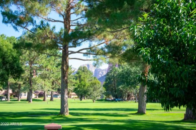 Beautiful golf course location on the 18th tee. Inspiring views on Oakcreek Country Club in Arizona - for sale on GolfHomes.com, golf home, golf lot