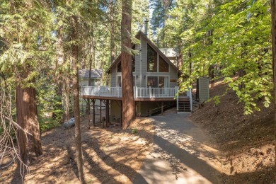 Charming A-Frame Cabin in Blue Lake Springs Country Club - on Sequoia Woods Country Club in California - for sale on GolfHomes.com, golf home, golf lot