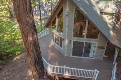 Charming A-Frame Cabin in Blue Lake Springs Country Club - on Sequoia Woods Country Club in California - for sale on GolfHomes.com, golf home, golf lot