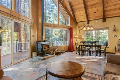 Charming A-Frame Cabin in Blue Lake Springs Country Club - on Sequoia Woods Country Club in California - for sale on GolfHomes.com, golf home, golf lot