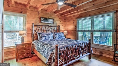 This stunning, like-new 3 Bed/3 Bath mountain retreat offers on White Path Golf Club in Georgia - for sale on GolfHomes.com, golf home, golf lot