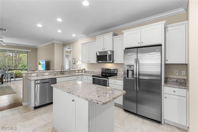 A must see beautifully appointed villa home being offered on Pelican Preserve Golf Club in Florida - for sale on GolfHomes.com, golf home, golf lot