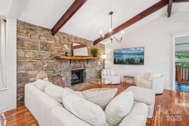 Hollywood glam meets the mountains at 193 Gateway Drive in on Rumbling Bald Resort on Lake Lure in North Carolina - for sale on GolfHomes.com, golf home, golf lot