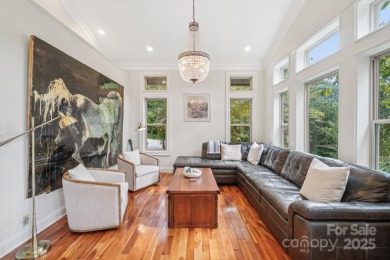 Hollywood glam meets the mountains at 193 Gateway Drive in on Rumbling Bald Resort on Lake Lure in North Carolina - for sale on GolfHomes.com, golf home, golf lot