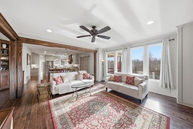 Hurry to see this stunning home with a finished walkout lower on Lakeside Hills Golf Course in Kansas - for sale on GolfHomes.com, golf home, golf lot