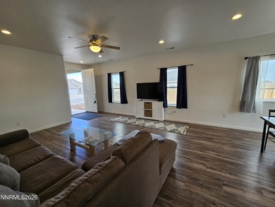 Exterior Catio built off house, can leave or remove upon buyer on The Golf Club of Fernley in Nevada - for sale on GolfHomes.com, golf home, golf lot