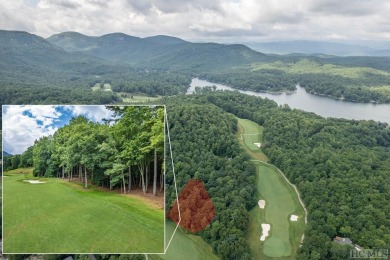 Lot J35, a nearly level .915 acre golf course lot (# 15 hole) is on Lake Toxaway Country Club in North Carolina - for sale on GolfHomes.com, golf home, golf lot
