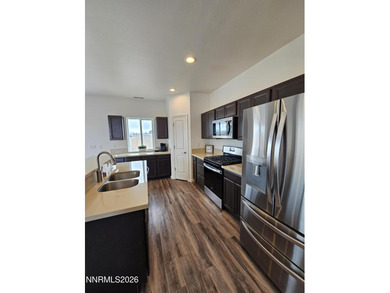 Exterior Catio built off house, can leave or remove upon buyer on The Golf Club of Fernley in Nevada - for sale on GolfHomes.com, golf home, golf lot