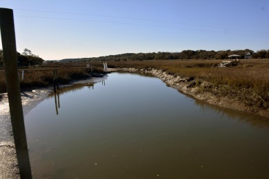 Best of the best! Rare creek front with dock on one side and on The Plantation Course At Edisto in South Carolina - for sale on GolfHomes.com, golf home, golf lot