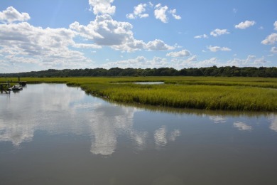 Best of the best! Rare creek front with dock on one side and on The Plantation Course At Edisto in South Carolina - for sale on GolfHomes.com, golf home, golf lot