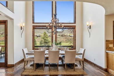 The custom-built residence oozes curb appeal from every angle on Jeremy Golf and Country Club in Utah - for sale on GolfHomes.com, golf home, golf lot