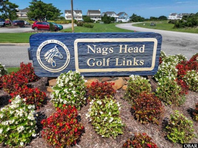 Enjoy coastal living in this 3-bedroom, 2-bath home in the on Nags Head Golf Links in North Carolina - for sale on GolfHomes.com, golf home, golf lot