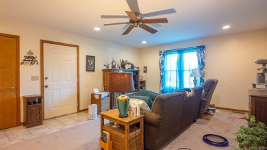 This well-cared-for 3-bedroom, 3-bath home offers comfort and on Cherokee Village North Course in Arkansas - for sale on GolfHomes.com, golf home, golf lot