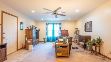 This well-cared-for 3-bedroom, 3-bath home offers comfort and on Cherokee Village North Course in Arkansas - for sale on GolfHomes.com, golf home, golf lot