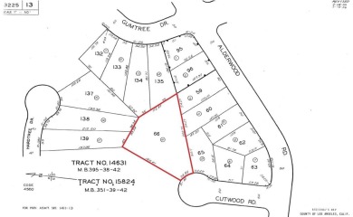 APN: 3225-013-010Coordinates: 34.654361, -118.3795830.47 Acres on Lake Elizabeth Golf and Ranch Club in California - for sale on GolfHomes.com, golf home, golf lot