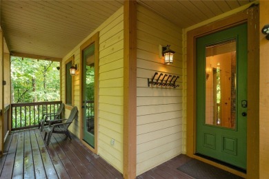 Tucked at the end of a quiet street beside a tranquil mountain on Bear Lake Golf Club in North Carolina - for sale on GolfHomes.com, golf home, golf lot