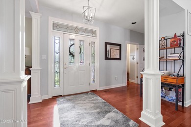 Custom built brick home located on a cul-de-sac lot that offers on Sound Golf Links at Albemarle Plantation in North Carolina - for sale on GolfHomes.com, golf home, golf lot