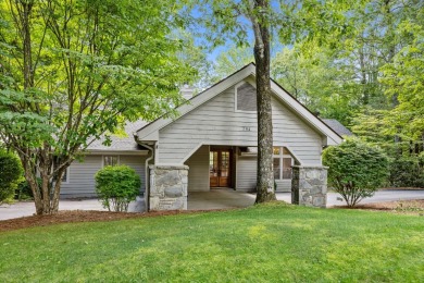 Discover your dream mountain home in the exclusive Club Colony on Lake Toxaway Country Club in North Carolina - for sale on GolfHomes.com, golf home, golf lot