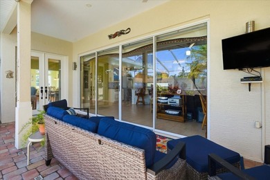 Beautifully updated 1994 Palmwood Bahama Breeze courtyard pool on Glen Lakes Country Club in Florida - for sale on GolfHomes.com, golf home, golf lot