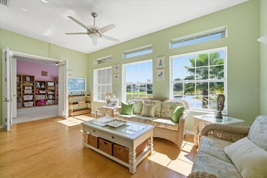 Beautifully updated 1994 Palmwood Bahama Breeze courtyard pool on Glen Lakes Country Club in Florida - for sale on GolfHomes.com, golf home, golf lot