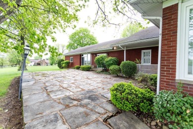 Sprawling 3 bed 3 bath brick ranch with golf course views! on Uniontown Country Club in Pennsylvania - for sale on GolfHomes.com, golf home, golf lot