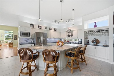 Beautifully updated 1994 Palmwood Bahama Breeze courtyard pool on Glen Lakes Country Club in Florida - for sale on GolfHomes.com, golf home, golf lot