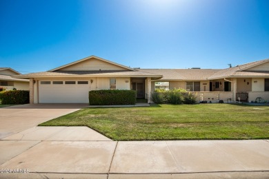 Super clean Gemini Twin home with 1711 SqFt of comfortable on Sun City South Golf Course in Arizona - for sale on GolfHomes.com, golf home, golf lot