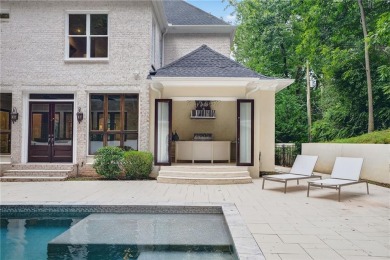 Stunning European-inspired estate nestled on a private, gated on Bobby Jones Golf Club in Georgia - for sale on GolfHomes.com, golf home, golf lot