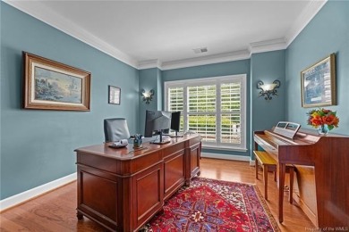 Exceptional one of kind home with masterfully crafted luxury on Colonial Heritage Golf Club in Virginia - for sale on GolfHomes.com, golf home, golf lot