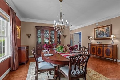 Exceptional one of kind home with masterfully crafted luxury on Colonial Heritage Golf Club in Virginia - for sale on GolfHomes.com, golf home, golf lot
