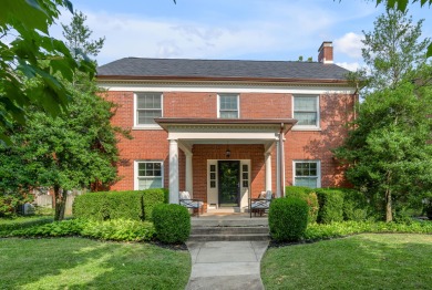 This sensational 1930s 2.5-story home in the coveted Fairway on Idle Hour Country Club in Kentucky - for sale on GolfHomes.com, golf home, golf lot
