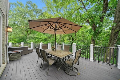 Tucked behind the gates of The Club at Wynstone, this estate on Wynstone Golf Club in Illinois - for sale on GolfHomes.com, golf home, golf lot