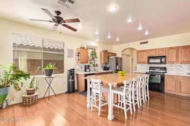 Live in an oasis at Johnson Ranch! This elegant 4-bedroom, 2 on The Golf Club At Johnson Ranch in Arizona - for sale on GolfHomes.com, golf home, golf lot