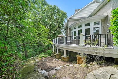 Tucked behind the gates of The Club at Wynstone, this estate on Wynstone Golf Club in Illinois - for sale on GolfHomes.com, golf home, golf lot