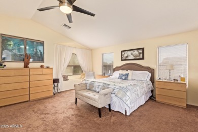 Live in an oasis at Johnson Ranch! This elegant 4-bedroom, 2 on The Golf Club At Johnson Ranch in Arizona - for sale on GolfHomes.com, golf home, golf lot