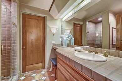 Discover the epitome of luxury living at this exquisite on The Boulders Resort Golf Club in Arizona - for sale on GolfHomes.com, golf home, golf lot