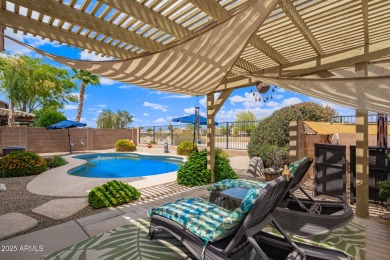 Live in an oasis at Johnson Ranch! This elegant 4-bedroom, 2 on The Golf Club At Johnson Ranch in Arizona - for sale on GolfHomes.com, golf home, golf lot