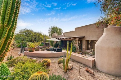 Discover the epitome of luxury living at this exquisite on The Boulders Resort Golf Club in Arizona - for sale on GolfHomes.com, golf home, golf lot