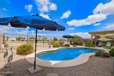 Live in an oasis at Johnson Ranch! This elegant 4-bedroom, 2 on The Golf Club At Johnson Ranch in Arizona - for sale on GolfHomes.com, golf home, golf lot