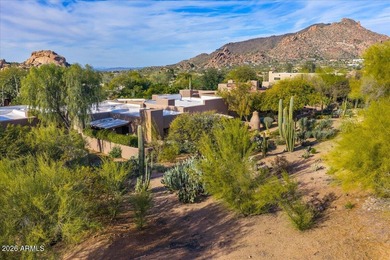 Discover the epitome of luxury living at this exquisite on The Boulders Resort Golf Club in Arizona - for sale on GolfHomes.com, golf home, golf lot