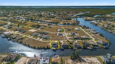 OWNER RELOCATED - ALL OFFERS CONSIDERED! This Gulf access pool on Burnt Store Golf Club in Florida - for sale on GolfHomes.com, golf home, golf lot