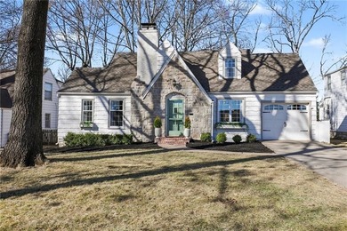 This quintessential Fairway Cape Cod is the perfect blend of on Mission Hills Country Club in Kansas - for sale on GolfHomes.com, golf home, golf lot